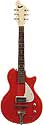 Supro Sahara model S470, red, reso-glas, semi-hollow body, electric guitar made by Supro/National/Valco of Chicago, IL in 1963